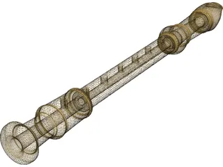 Flute 3D Model