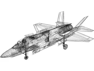 Lockheed Martin JSF F-35 3D Model