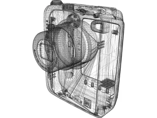 Fujifilm Finepix F610 Digital Camera 3D Model