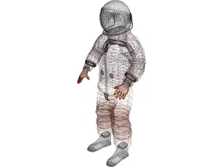 Astronaut 3D Model