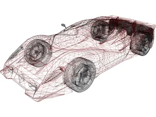 Ferrari P4/5 Pininfarina 3D Model