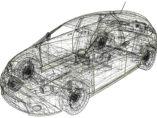 Seat Leon Cupra 3D Model