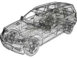 Mercedes-Benz GL 450 3D Model