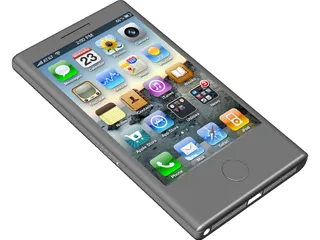 Apple iPhone 5 3D Model