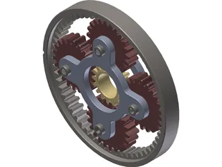 Planetary Gear 3D Model