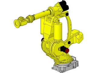 Fanuc M900IA600 Robot Arm 3D Model