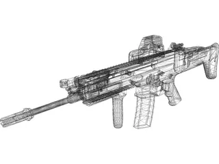 MK16 3D Model