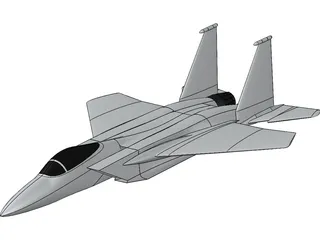 F-15C Eagle 3D Model