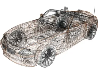 BMW Z4 Cabriolet 3D Model