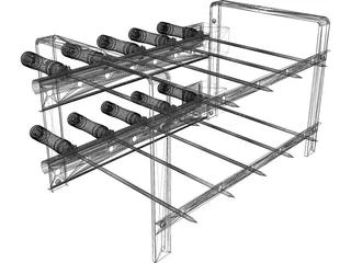 Barbecue Grill 3D Model