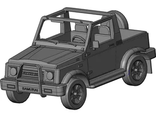 Suzuki Samurai 3D Model