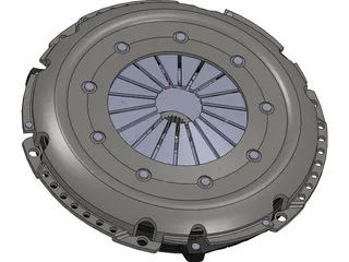 Clutch Assembly 3D Model