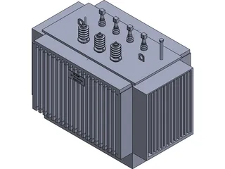ABB 1000KVA Transformer 3D Model