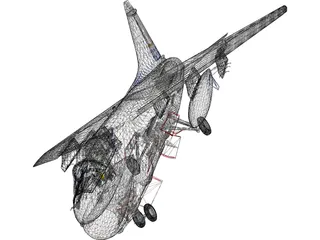 LTV A-7 Corsair II 3D Model