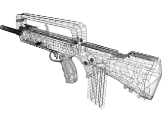 Famas 3D Model