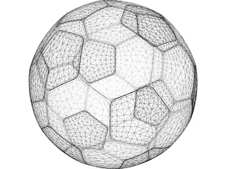 Soccer Ball 3D Model