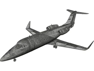 Bombardier Learjet 60 3D Model