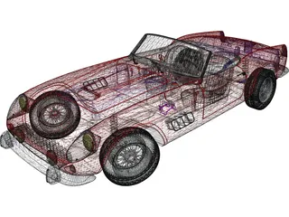 Ferrari 250 (1960) 3D Model