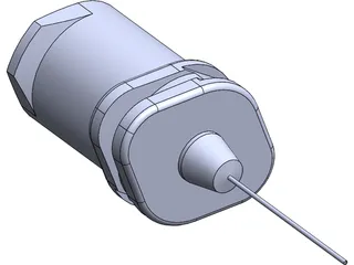 Luer Lock Needle 3D Model