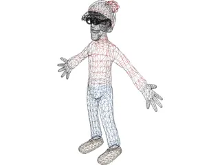 Waldo 3D Model