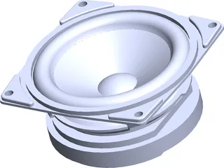 Speaker 3D Model