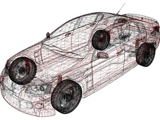 Holden Commodore HSV 3D Model