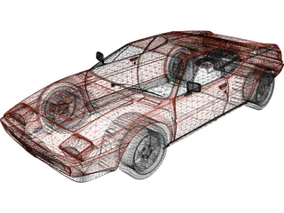 BMW M1 (1979) 3D Model