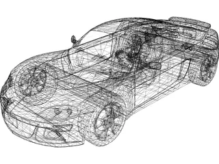 Lotus Europa (2006) 3D Model