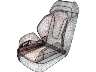 Child Seat 3D Model