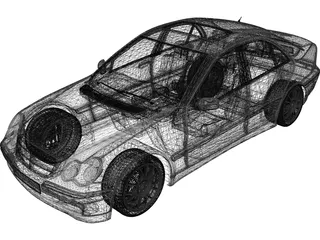 Mercedes-Benz C-Class 3D Model