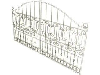 Iron Gate 3D Model