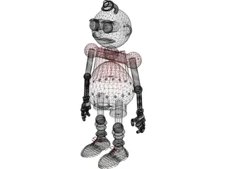 Roboboy Toy 3D Model