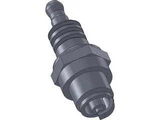 Spark Plug 3D Model