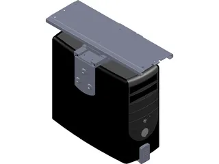 PC Desktop Case 3D Model