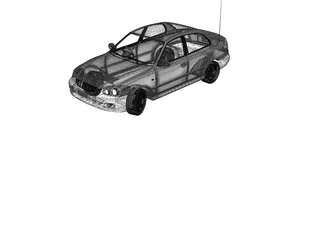 Hyundai Accent (2000) 3D Model