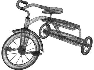 Tricycle 3D Model