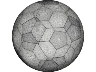 Soccer Ball 3D Model