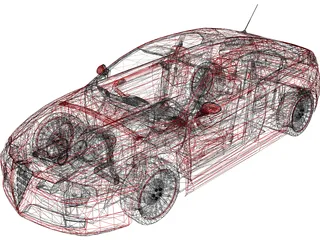 Alfa Romeo GT 3D Model