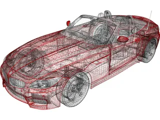 BMW Z4 sDrive 35is 3D Model