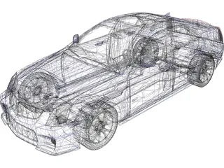 Cadillac CTS-V 3D Model