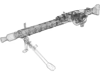 MG42 3D Model