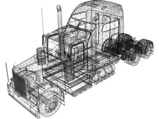 Peterbilt 379 3D Model