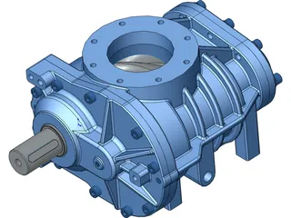 Screw Compressor 3D Model