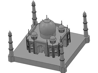 Taj Mahal 3D Model