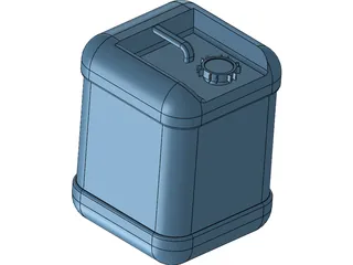 Plastic Container 20lt 3D Model