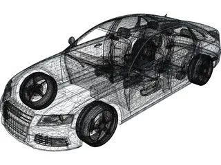 Audi A4 3D Model