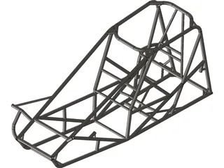 Gerhardt Midget Chassis 3D Model