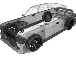 Zastava 101 Turbo 3D Model