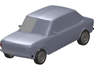 Zastava 101 3D Model