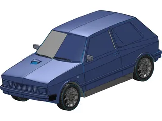 Yugo 1.4 3D Model